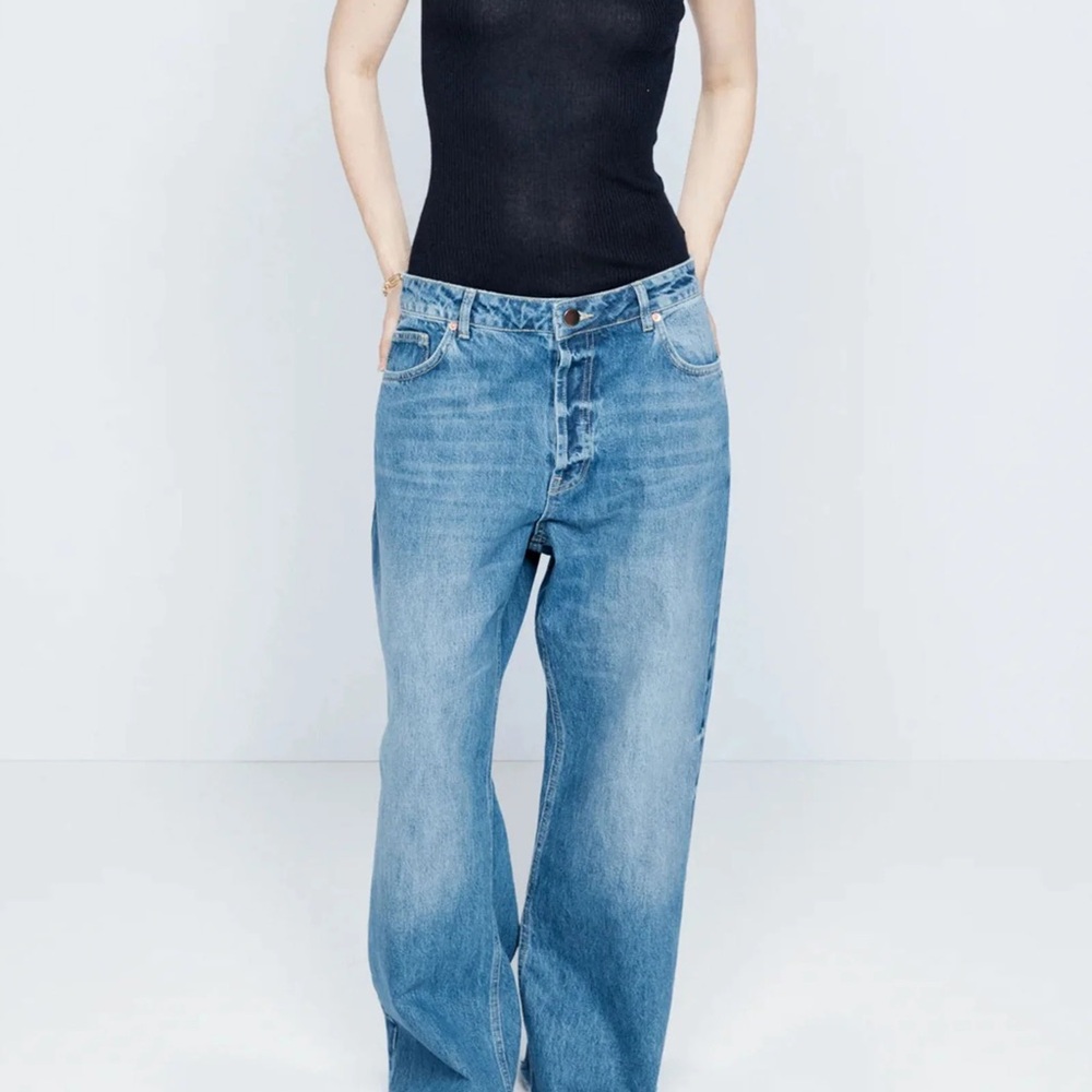 RAEY Drop Organic-cotton Low-rise Baggy Jeans